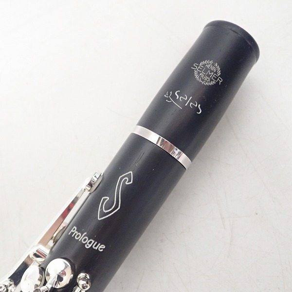 実際に弊社で買取させて頂いた【選定書付/難有り】H.Selmer/セルマー SeleS Prologue/プロローグ B♭ クラリネット ケース/ベルリング付きの画像 2枚目