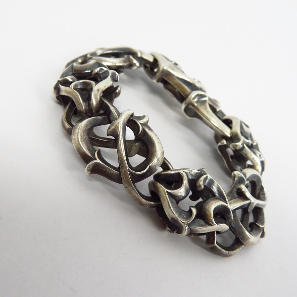 実際に弊社で買取させて頂いたDEAL DESIGN/ディールデザイン レイジングリンク シルバー ブレスレット