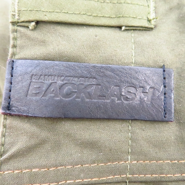 実際に弊社で買取させて頂いたBACKLASH×ripvanwinkle/バックラッシュ×リップヴァンウィンクル リメイクパラシュートパンツ/Mの画像 2枚目