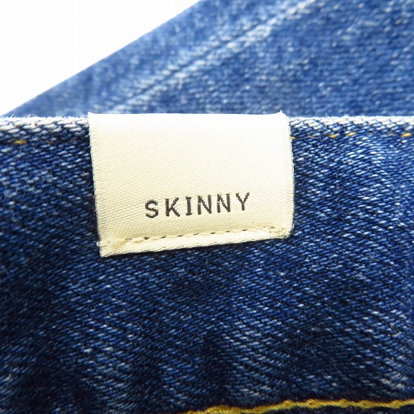 実際に弊社で買取させて頂いた【未使用】FACTOTUM/ファクトタム Eストレッチデニム スキニーパンツ William 08043601/31の画像 3枚目