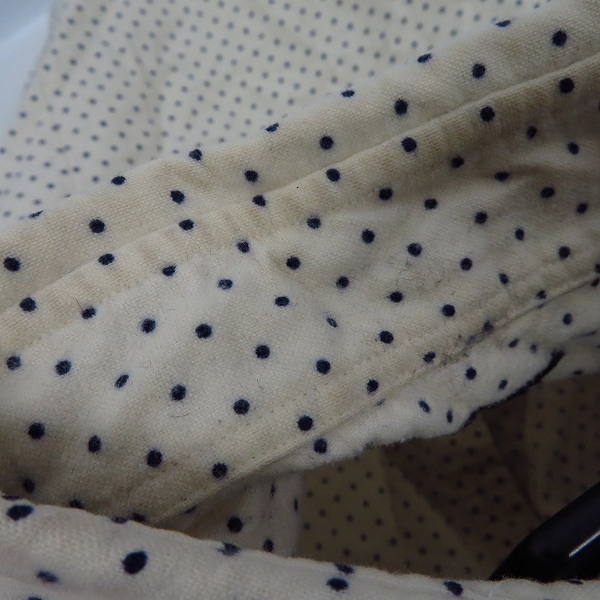 実際に弊社で買取させて頂いたCUSTOM CULTURE/カスタムカルチャー 日本製 ドット柄 コットンシャツ 3の画像 4枚目
