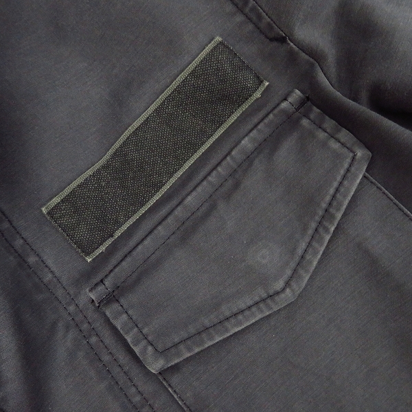 実際に弊社で買取させて頂いたFACTOTUM/ファクトタム M-65 ミリタリー ボリュームネック ジャケット グレー/46の画像 5枚目