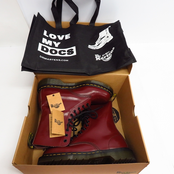 Dr.Martens/ドクターマーチン 1490Z 10EYE BOOT 10092 CHERRY RED/10