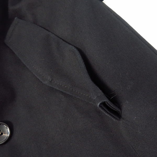 実際に弊社で買取させて頂いたLITHIUM HOMME/リチウムオム コットン ショート　トレンチコート LH28-0502/46の画像 4枚目