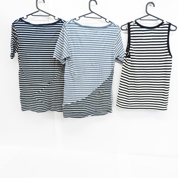 実際に弊社で買取させて頂いたRn/02 complete discovered ボーダー Tシャツ/タンクトップ 3点セットの画像 1枚目