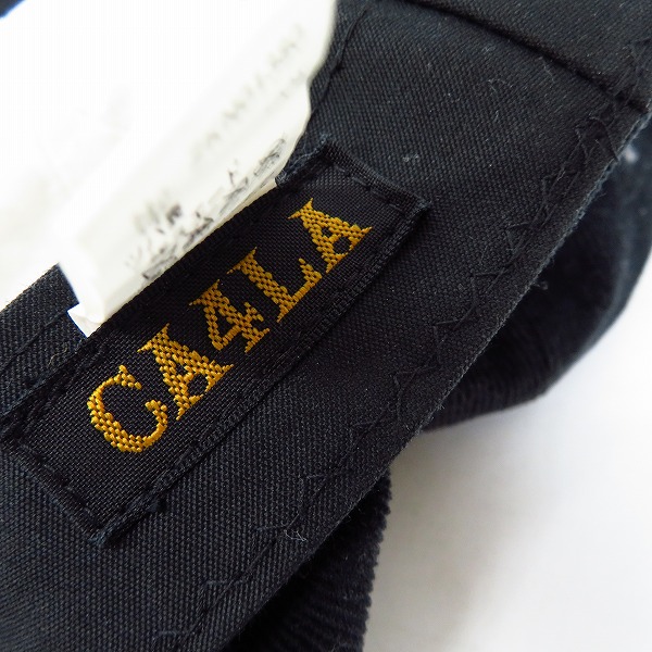 実際に弊社で買取させて頂いたCA4LA/カシラ 日本製 キャスケット ブラック/黒の画像 6枚目