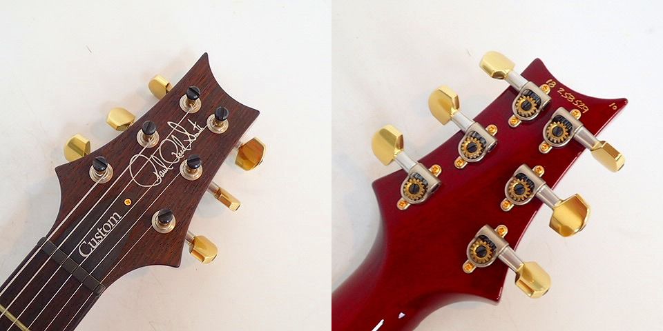 実際に弊社で買取させて頂いた★【美品/保証期間内】Paul Reed Smith/ポールリードスミス Custom 24 10top エレキギター ハードケース付きの画像 3枚目