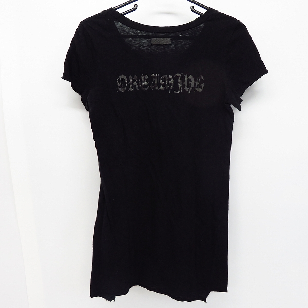 実際に弊社で買取させて頂いたIF SIX WAS NINE/イフシックスワズナイン カットソー ブラック/0の画像 1枚目