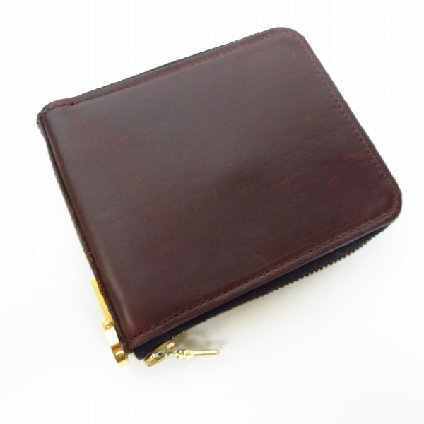 実際に弊社で買取させて頂いたBACKLASH/バックラッシュ ホーウィンレザーショート ラウンドZIPウォレット 440-02の画像 1枚目