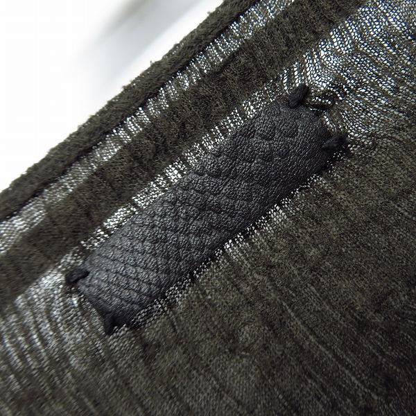 実際に弊社で買取させて頂いたIF SIX WAS NINE/イフシックスワズナイン ロング丈 クルーネックカットソー HSC/M 80085/3 の画像 2枚目