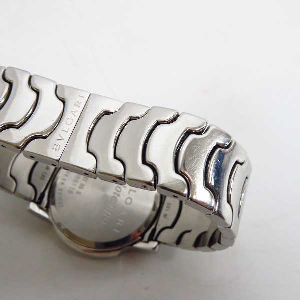 実際に弊社で買取させて頂いたBVLGARI/ブルガリ solotempo/ソロテンポ クオーツ/腕時計 ST35Sの画像 4枚目