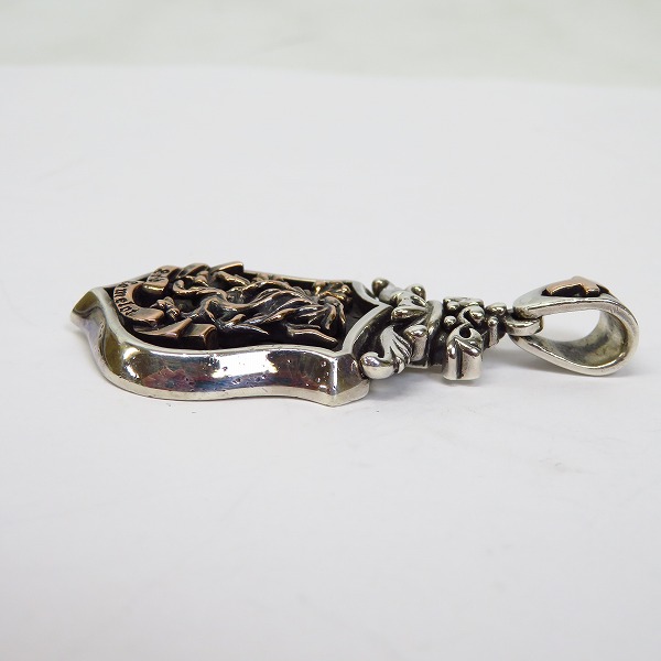 実際に弊社で買取させて頂いたLord Camelot/ロードキャメロット エンブレム ペンダントトップ LC-200の画像 4枚目