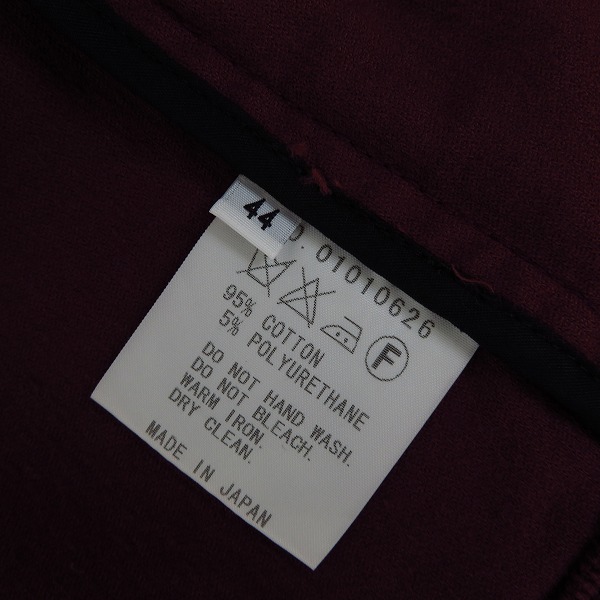 実際に弊社で買取させて頂いた【未使用】FACTOTUM/ファクトタム  コーデュロイ 2Bジャケット 01010626/44の画像 3枚目