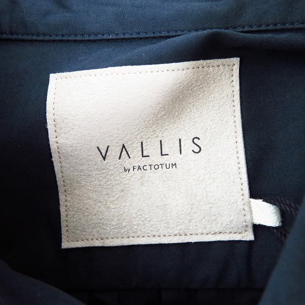 実際に弊社で買取させて頂いた【未使用】FACTOTUM/ファクトタム VALLIS コットン 長袖シャツ 05060233/44の画像 2枚目
