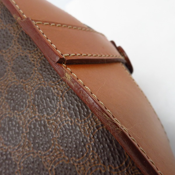 実際に弊社で買取させて頂いたCELINE/セリーヌ マカダム柄 ヴィンテージ ハンドバッグの画像 8枚目