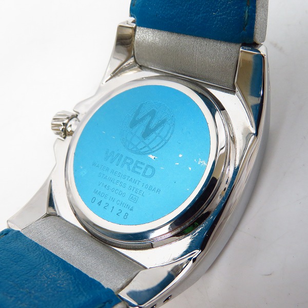 SEIKO／セイコー WIRED/ワイアード ソーラー 腕時計 V145-0CD0の