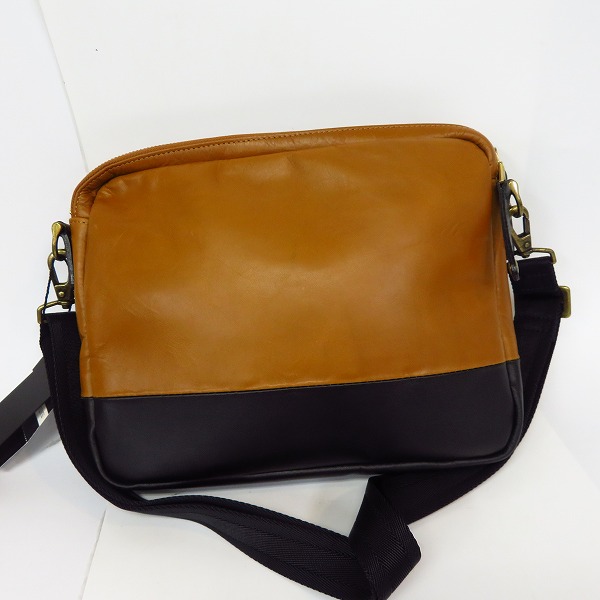 実際に弊社で買取させて頂いた【未使用】master-piece/マスターピース Gloss ver.2 ショルダーバッグ 01663-v2 キャメルの画像 1枚目