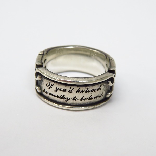 実際に弊社で買取させて頂いたDEAL DESIGN/ディールデザイン ゲートレール リング 21号の画像 1枚目