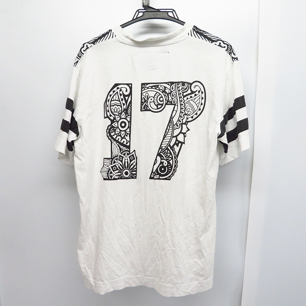 実際に弊社で買取させて頂いたHYDROGEN/ハイドロゲン スカルプリント 半袖Ｔシャツ Mの画像 1枚目