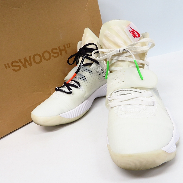 実際に弊社で買取させて頂いたNIKE×OFF WHITE/ナイキ×オフホワイト THE 10 HYPERDUNK/ハイパーダンク 2017 FK AJ4578-100/28.5の画像 0枚目