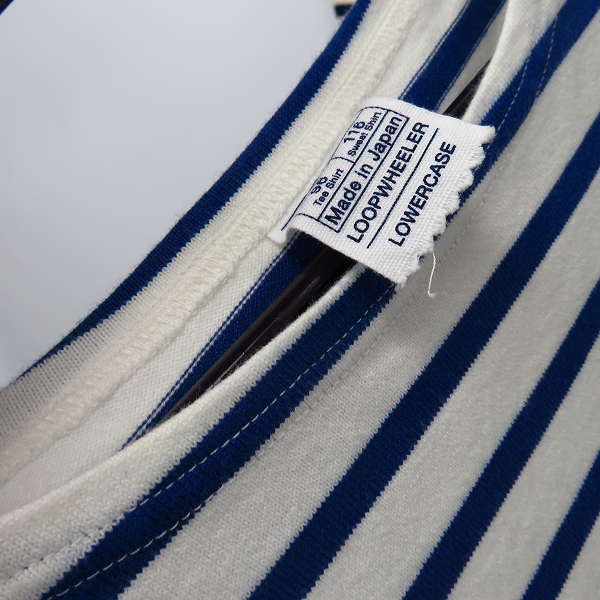 実際に弊社で買取させて頂いたEDIFICE/エディフィス SAINT JAMES/セントジェームス他 半袖/長袖 ボーダー カットソー/Tシャツ 3点セットの画像 3枚目