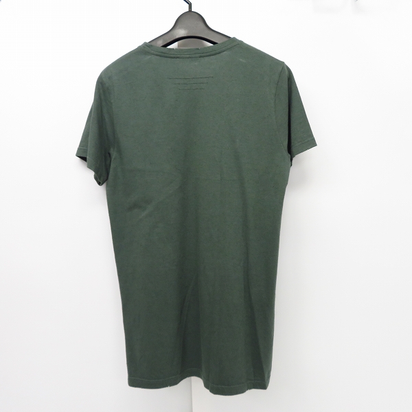 実際に弊社で買取させて頂いたBALMAIN/バルマン ダメージ加工 クルーネック Tシャツ/カットソー W6HJ607D547/XSの画像 1枚目