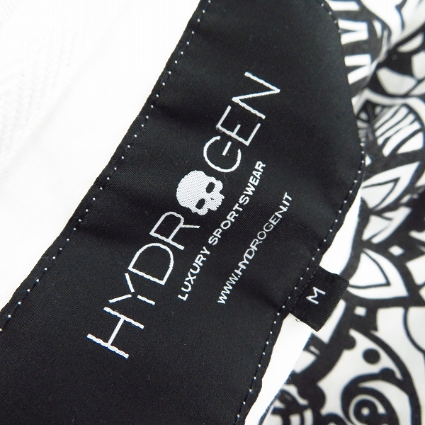 実際に弊社で買取させて頂いたHYDROGEN/ハイドロゲン スカルプリント 半袖Ｔシャツ Mの画像 2枚目