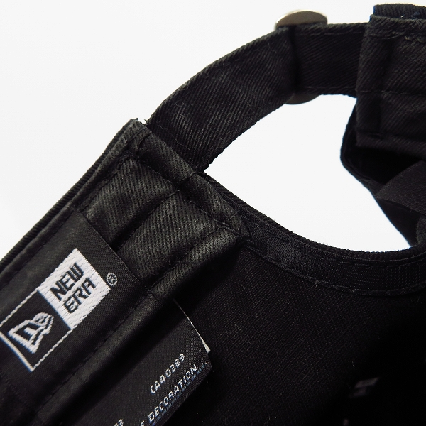実際に弊社で買取させて頂いたuniform experiment×NEW ERA/ユニフォームエクスペリメント×ニューエラ 19SS 6パネル ロゴ刺繍キャップ UE-192082の画像 8枚目