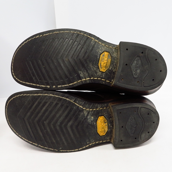 実際に弊社で買取させて頂いたWHITE’S BOOTS/ホワイツブーツ レザー ブーツ ブラウン 350/8.5Dの画像 2枚目