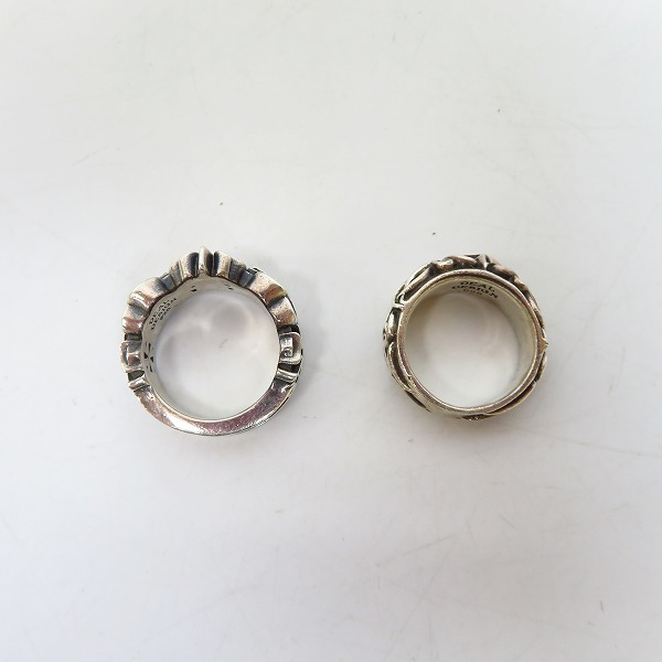 実際に弊社で買取させて頂いたDEAL DESIGN/ディールデザイン スター/フレア リング 9/13号 2点セットの画像 2枚目