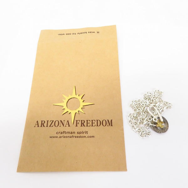 実際に弊社で買取させて頂いたARIZONA FREEDOM/アリゾナフリーダム サンダーバードホイール/ネックレスチェーンの画像 7枚目