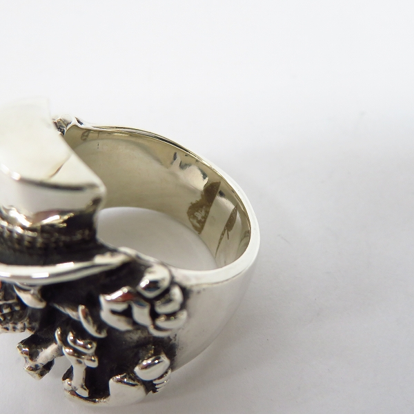 実際に弊社で買取させて頂いた【ギャラ付き】CRAZY PIG/クレイジーピッグ チーキーゴメス マスコットリング/23.5号の画像 7枚目