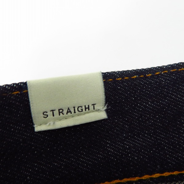 実際に弊社で買取させて頂いた【未使用】FACTOTUM/ファクトタム リジットストレッチデニム ストレートパンツ Charles 08043001/31の画像 3枚目