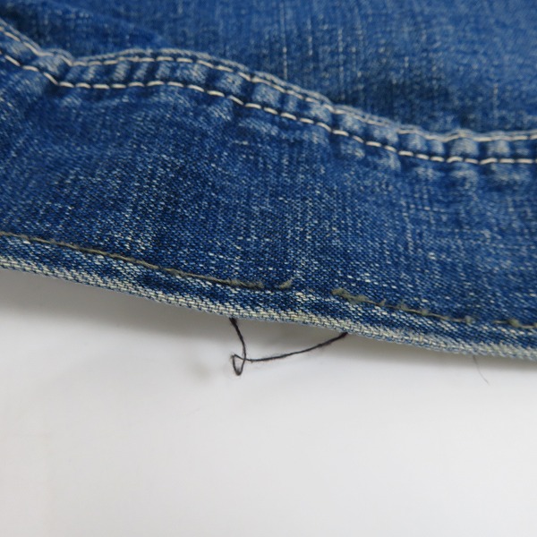 実際に弊社で買取させて頂いたLee/リー 70年代前後/M.R.マーク ヴィンテージ カバーオール デニムジャケット 91-B /42の画像 7枚目
