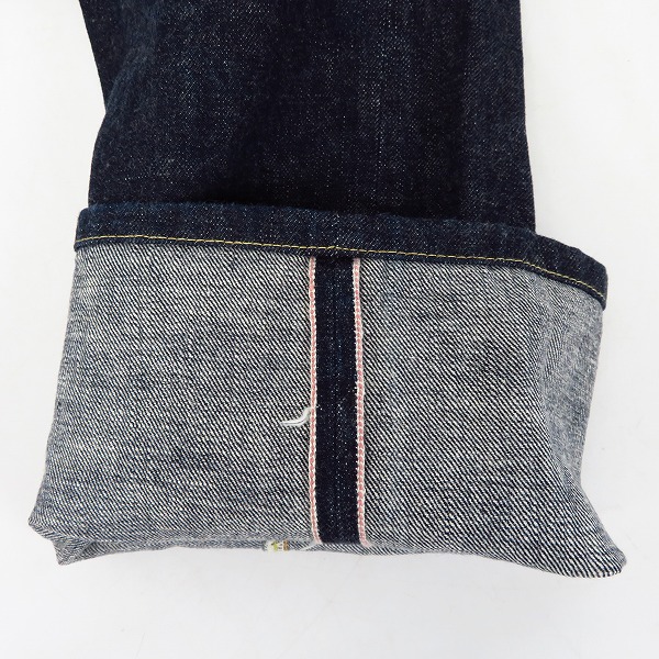 実際に弊社で買取させて頂いたSUGAR CANE/シュガーケーン ボタンフライ デニムパンツ/ジーンズ/SC42009/LOT2009 W32L34の画像 6枚目