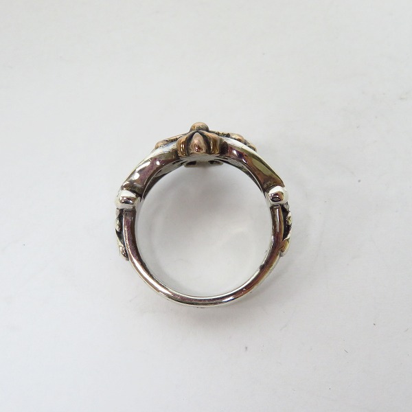 実際に弊社で買取させて頂いたLord Camelot/ロードキャメロット SVOXD ロイヤルシルバー クロスリング LC-663/11号の画像 4枚目