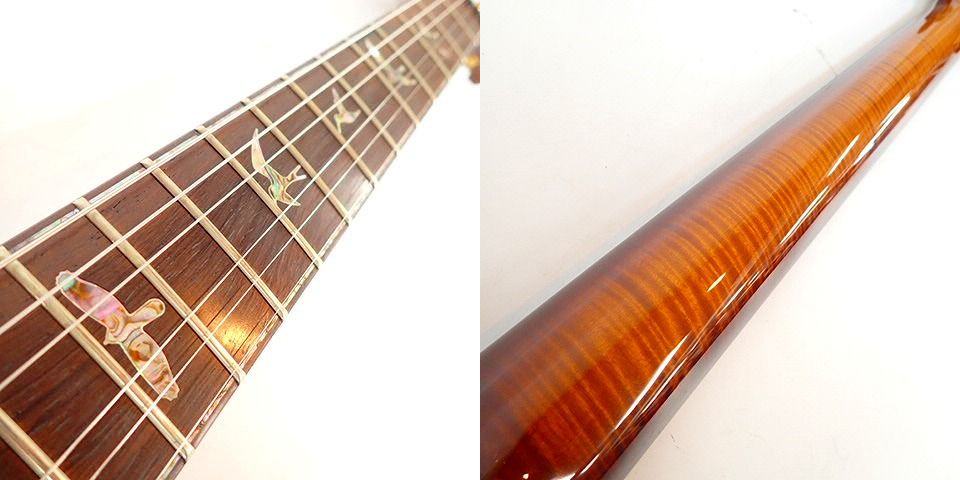 実際に弊社で買取させて頂いた★Paul Reed Smith/ポールリードスミス PRIVATE STOCK BRAZILIAN HOLLOWBODY Ⅱ Piezo エレキギター ハードケース付　の画像 4枚目