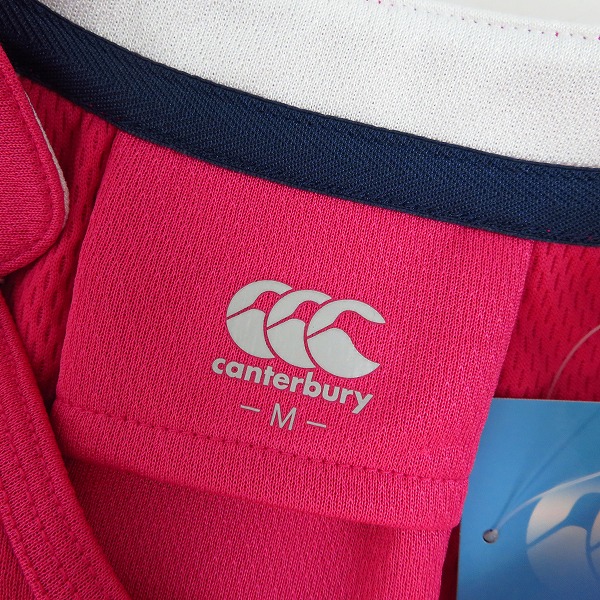 実際に弊社で買取させて頂いた【未使用】CANTERBURY/カンタベリー 女子セブンズ 日本代表 ラグビー プラクティスジャージー/Mの画像 2枚目