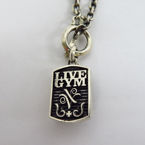 実際に弊社で買取させて頂いたDEAL DESIGN/ディールデザイン SV925/K10 バーニッシュバドロックネックレスの画像 2枚目