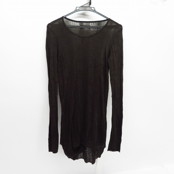 実際に弊社で買取させて頂いたIF SIX WAS NINE/イフシックスワズナイン jacquard crew neck long sleeves LSC/M J217701/2 