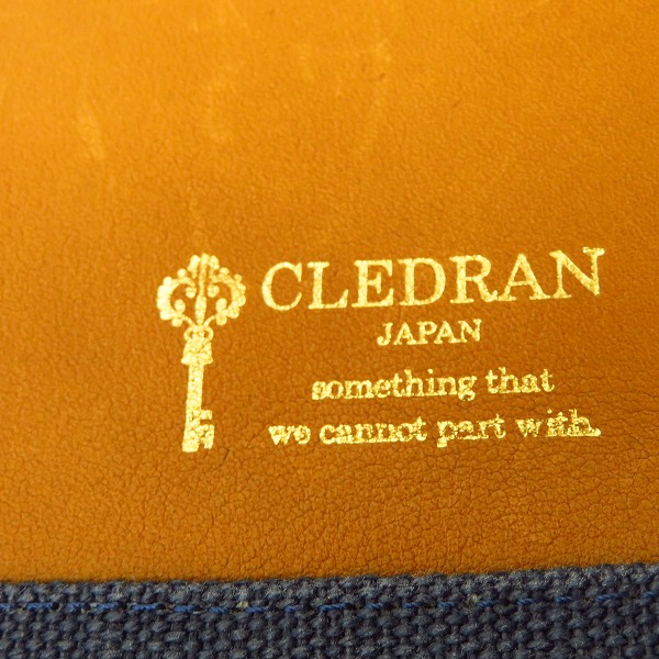 実際に弊社で買取させて頂いたEDIFICE×CLEDRAN/エディフィス×クレドラン 2WAY トート クラッチバック レザー切替の画像 7枚目