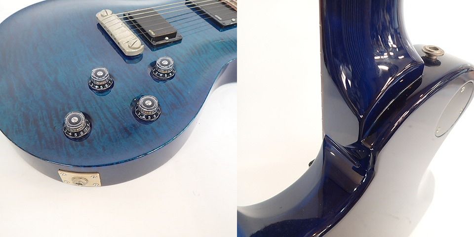 実際に弊社で買取させて頂いた★【改造有】Paul Reed Smith/ポールリードスミス SINGLECUT 20th ANNIVERSARY RB 10TOP エレキギター ハードケース付の画像 5枚目