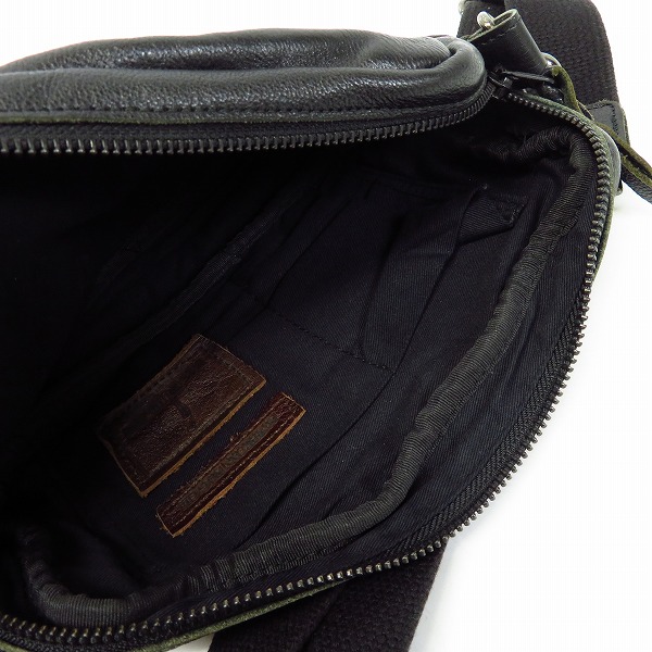 実際に弊社で買取させて頂いたAMERICAN RAG CIE/アメリカンラグシー 牛革/レザー ウエストバッグ の画像 3枚目