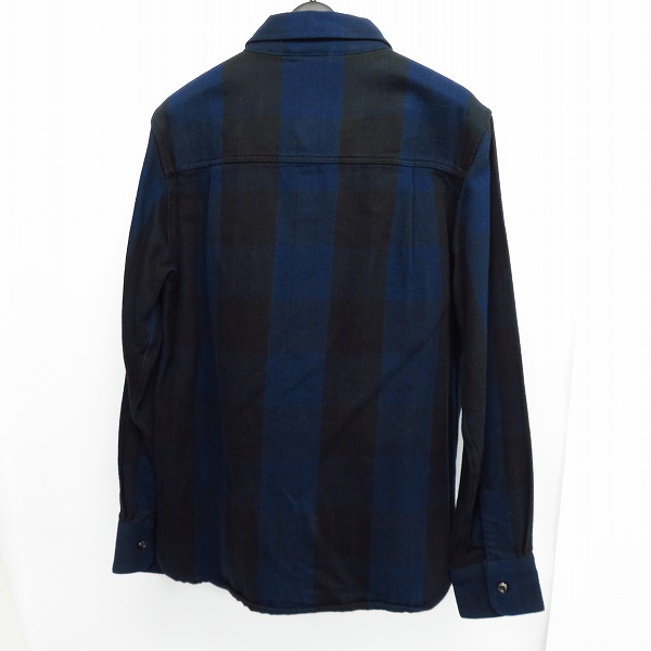 実際に弊社で買取させて頂いたDESCENDANT/ディセンダント ストライプ コットン 長袖シャツ/2の画像 1枚目