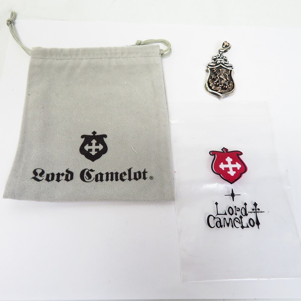 実際に弊社で買取させて頂いたLord Camelot/ロードキャメロット エンブレム ペンダントトップ LC-200の画像 5枚目