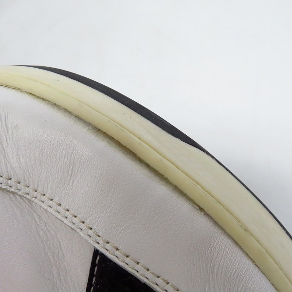 実際に弊社で買取させて頂いたBALLY/バリー BASILY レザー キャンバス切替 ハイカット スニーカー/EU9Eの画像 7枚目