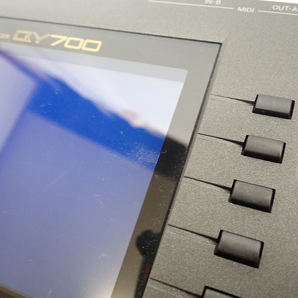 実際に弊社で買取させて頂いた【動作確認済】YAMAHA/ヤマハ QY700 シーケンサー/リズムマシンの画像 6枚目