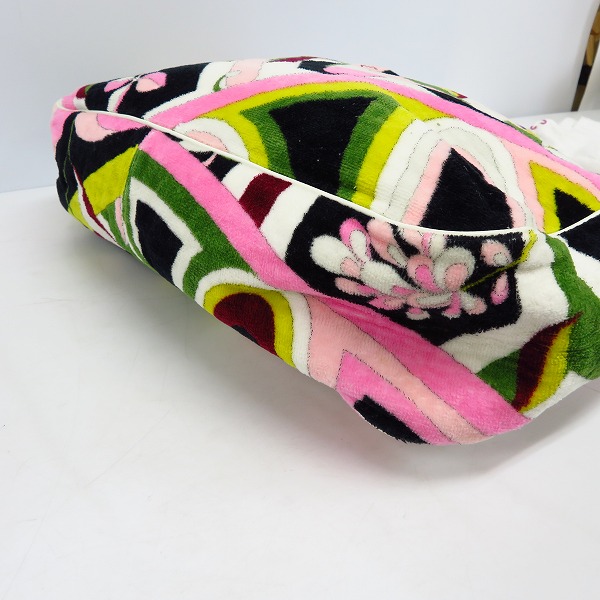実際に弊社で買取させて頂いたEmilio Pucci/エミリオプッチ 総柄タオル地トートバッグの画像 2枚目
