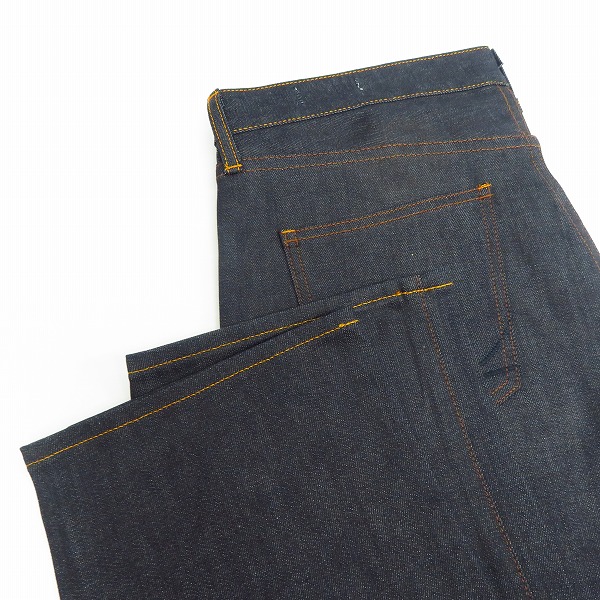 実際に弊社で買取させて頂いた【未使用】FACTOTUM/ファクトタム リジットストレッチデニム ストレートパンツ Charles 08043001/32の画像 7枚目