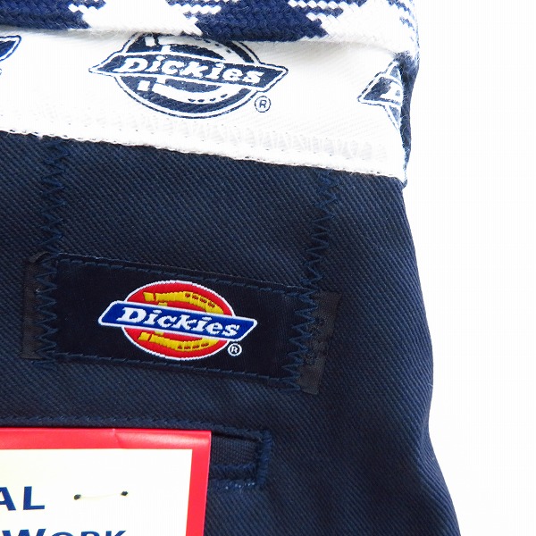 実際に弊社で買取させて頂いた【未使用】YSTRDY's TMRRW×DICKIES/イエスタデイズ トゥモロー×ディッキーズ 874 WORK PANTS NAVY/YT-P0352/32の画像 2枚目